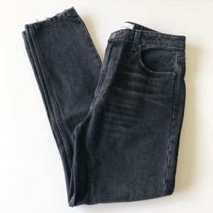 NWT Reformation Julia High Cigarette Black Jeans